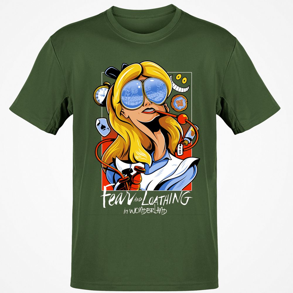 Classic Unisex T-Shirt - UAMBNU4W - Military Green - 6