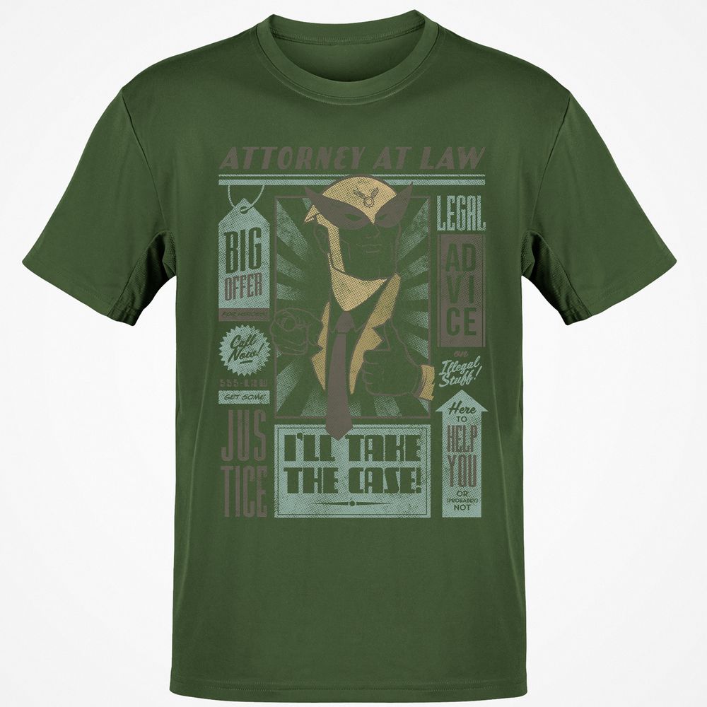 Classic Unisex T-Shirt - PYU55RNR - Military Green - 6