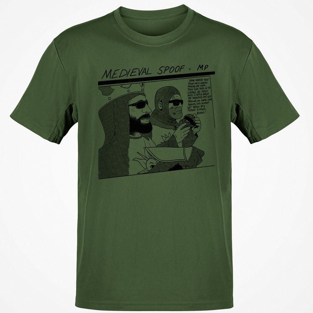 Classic Unisex T-Shirt - ELUZ2VQV - Military Green - 6