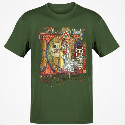 Classic Unisex T-Shirt - BZ9N61MV - Military Green - 6