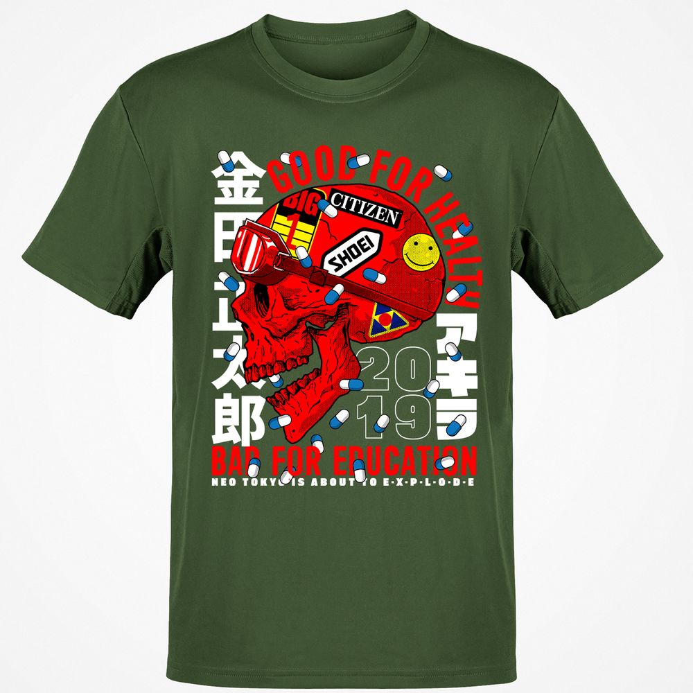 Classic Unisex T-Shirt - ADHLPCLR - Military Green - 6