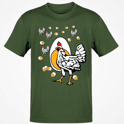 Classic Unisex T-Shirt - KKYHFJCA - Military Green - 6