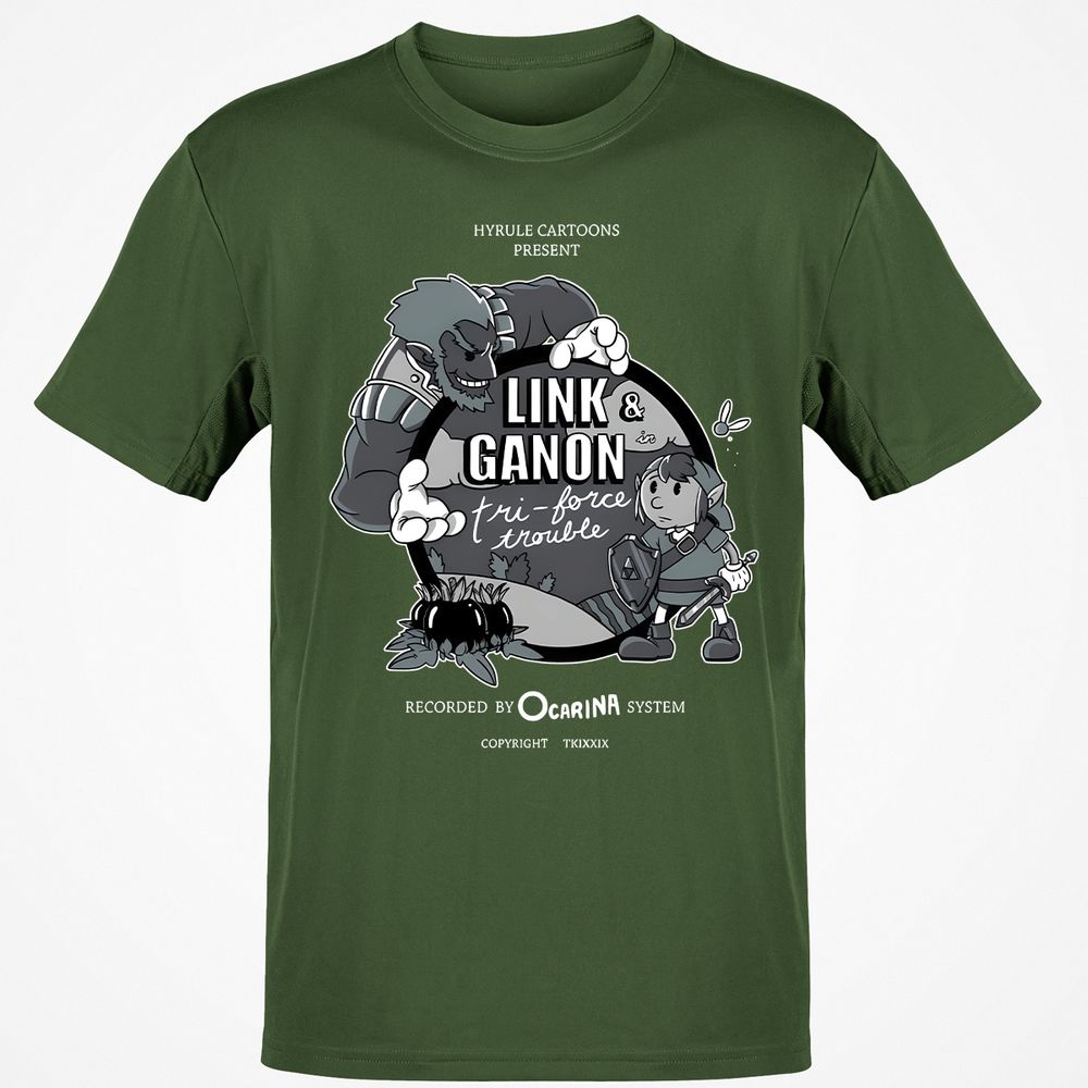 Classic Unisex T-Shirt - B3EWQ525 - Military Green - 6