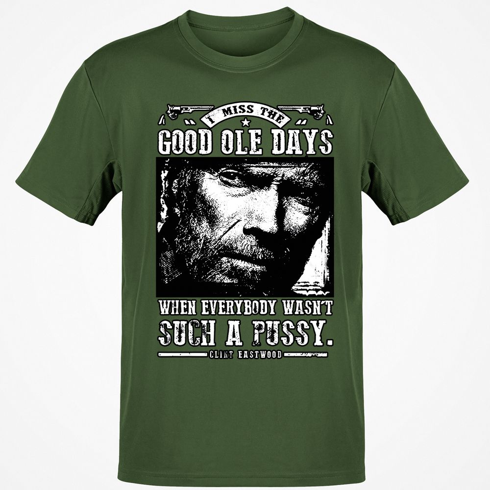 I Miss the Good Ole Days - Military Green - 6