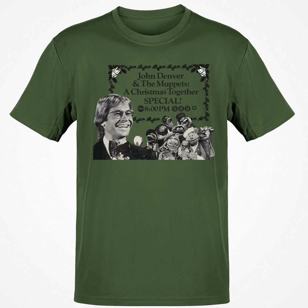 John Denver and Muppet - Military Green - 6