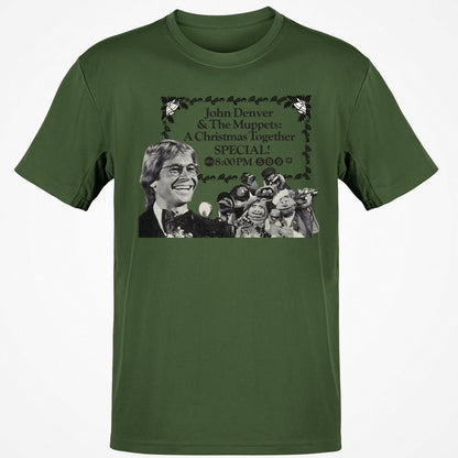 John Denver and Muppet - Military Green - 6