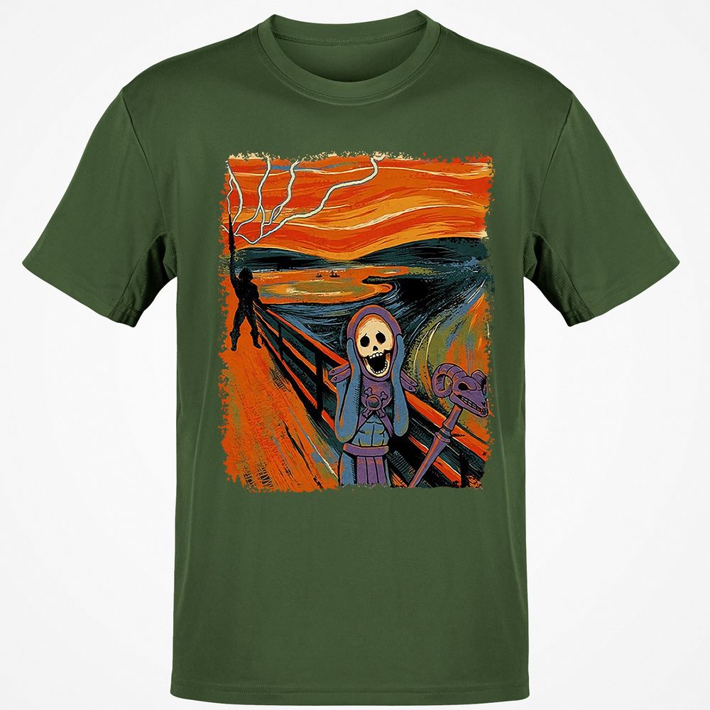 Classic Unisex T-Shirt - RX9WU1QH - Military Green - 6