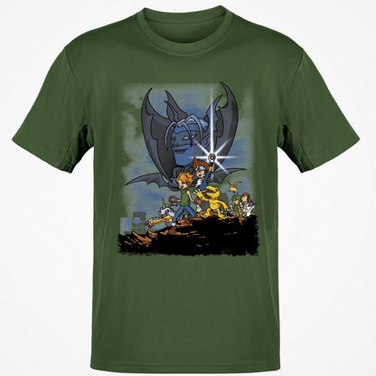 Classic Unisex T-Shirt - Q2BXP9R5 - Military Green - 6