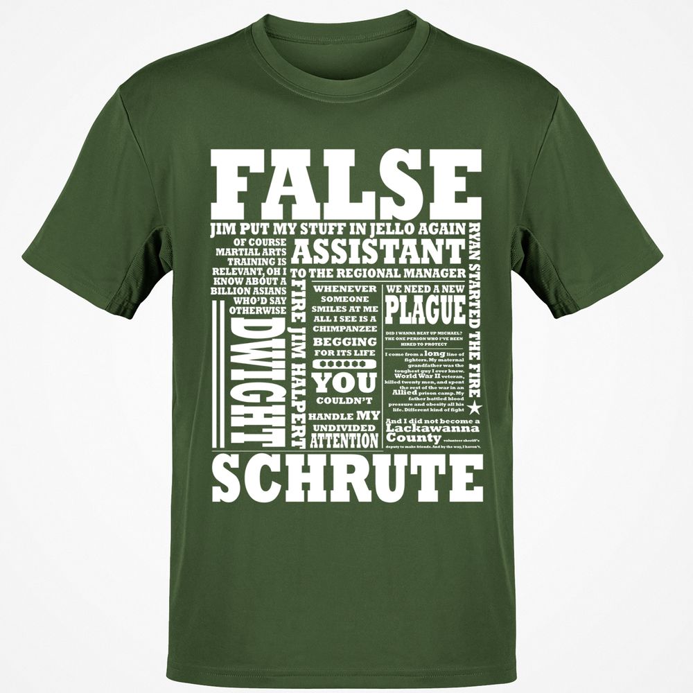Classic Unisex T-Shirt - TXMUHREA - Military Green - 6