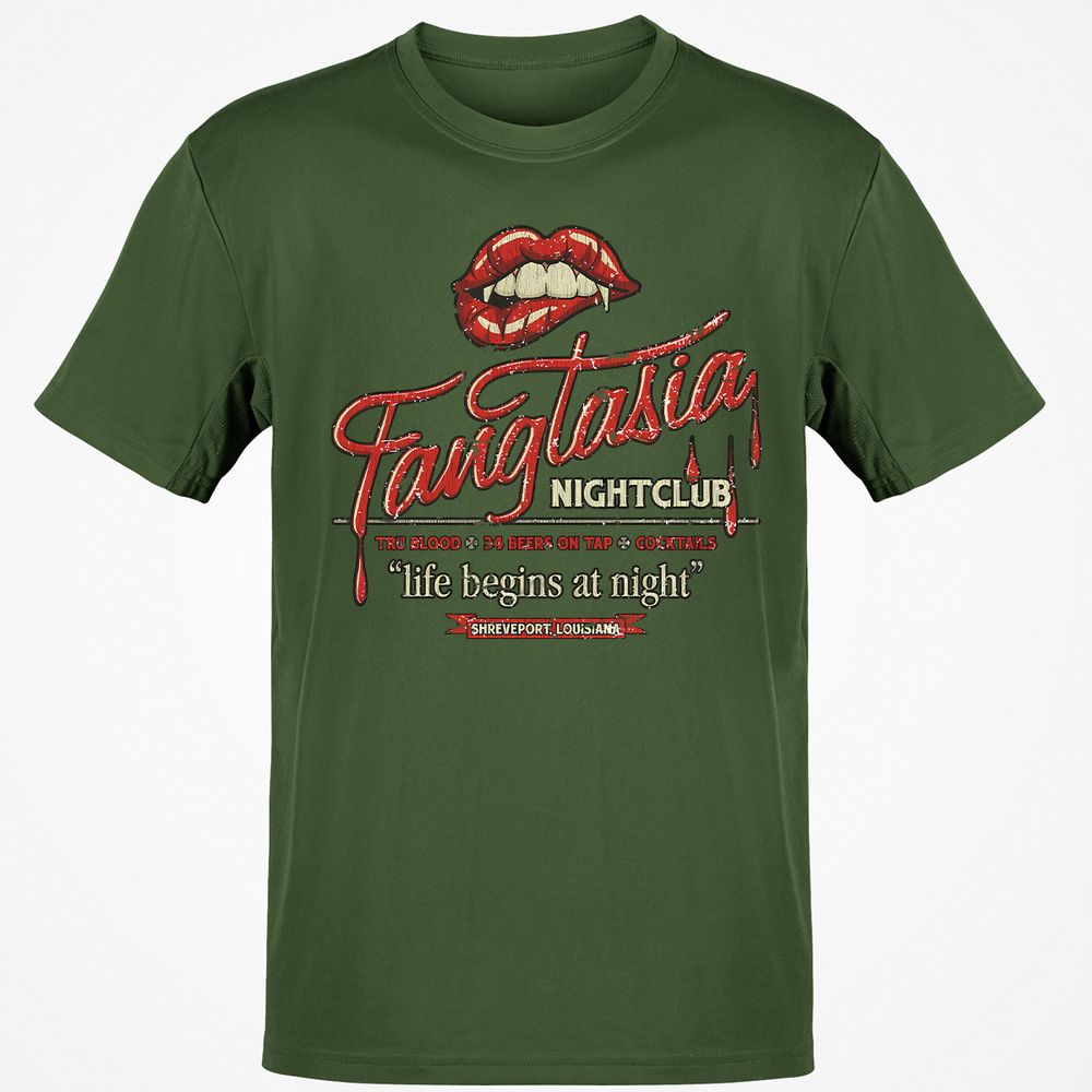Fangtasia Nightclub Vintage - Military Green - 6