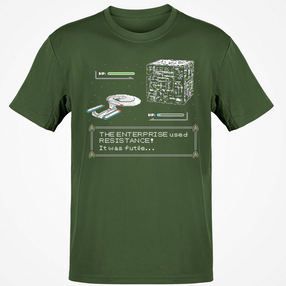 Classic Unisex T-Shirt - QQRNMKHZ - Military Green - 6