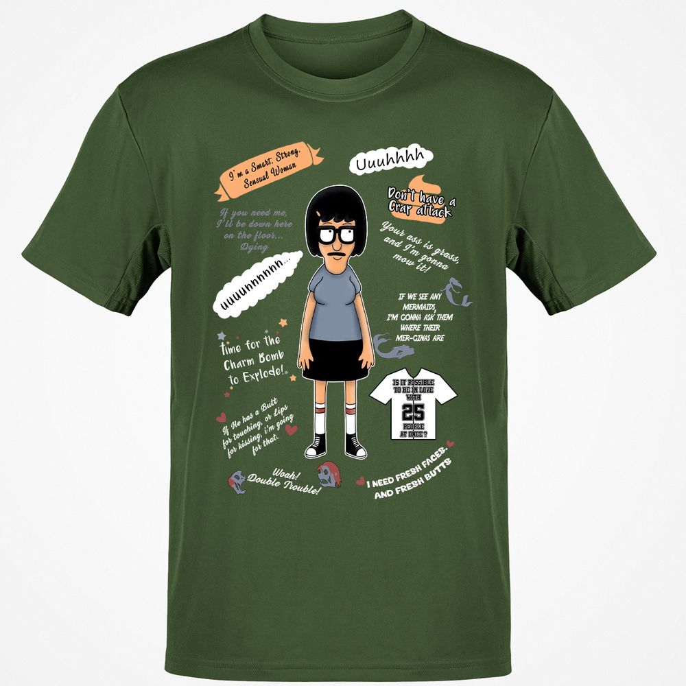 Classic Unisex T-Shirt - DWEBYJPG - Military Green - 6