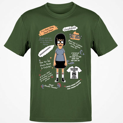 Classic Unisex T-Shirt - DWEBYJPG - Military Green - 6