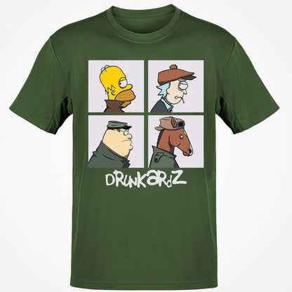 Classic Unisex T-Shirt - H4WGPXDU - Military Green - 6