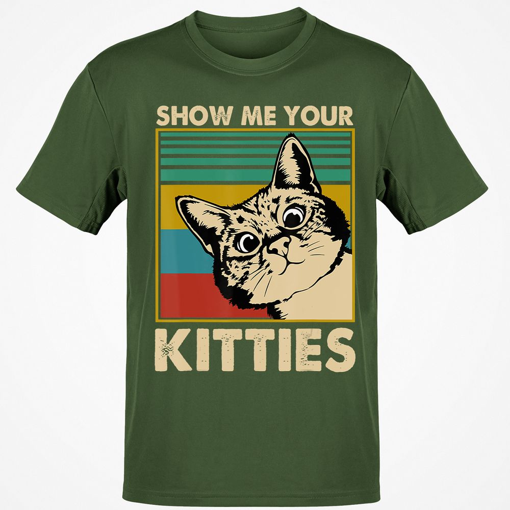 Classic Unisex T-Shirt - 4DSSTLQR - Military Green - 6