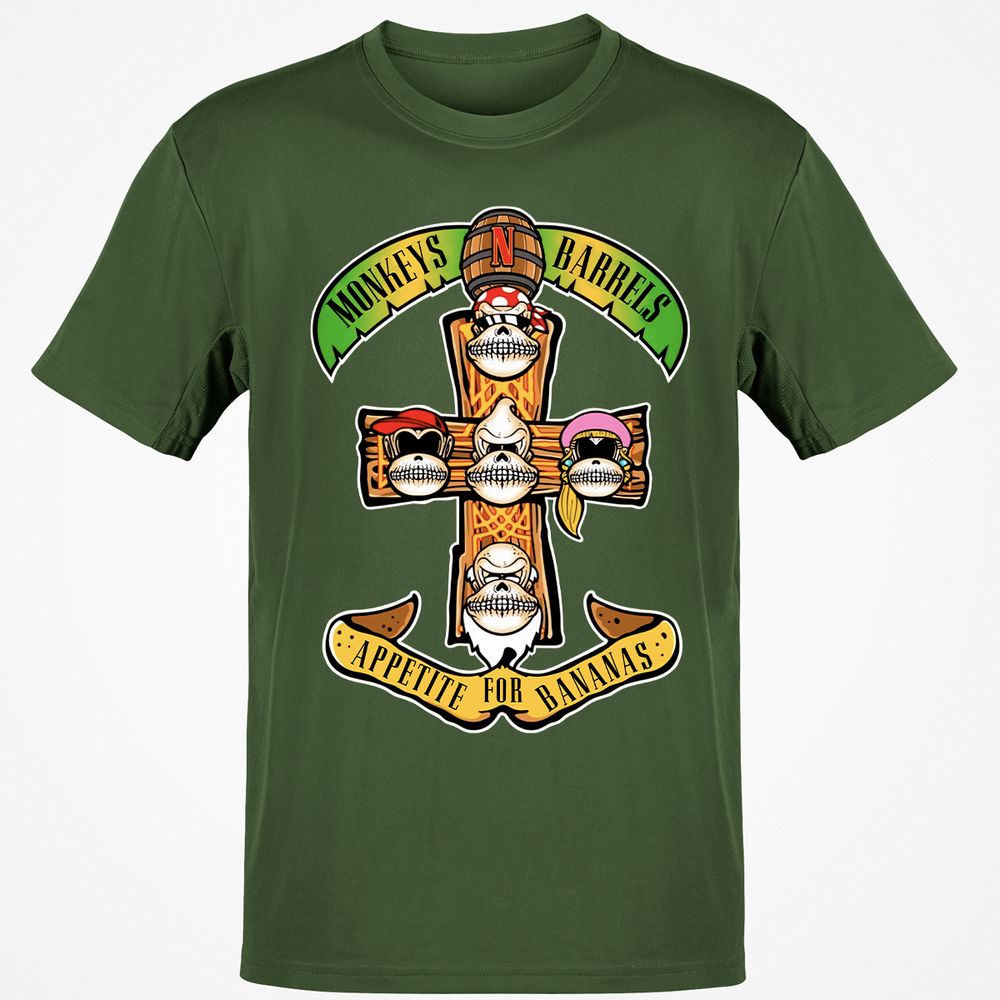 Classic Unisex T-Shirt - D2SLD5NA - Military Green - 6