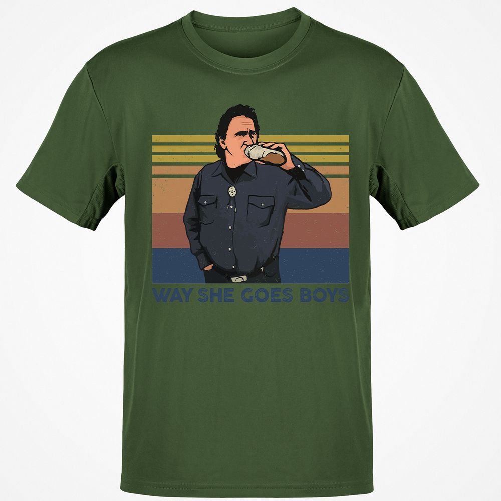 Classic Unisex T-Shirt - ZAH11RNM - Military Green - 6
