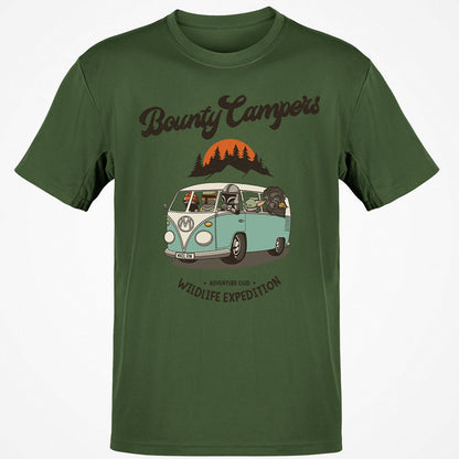 Classic Unisex T-Shirt - F69QGHMA - Military Green - 6