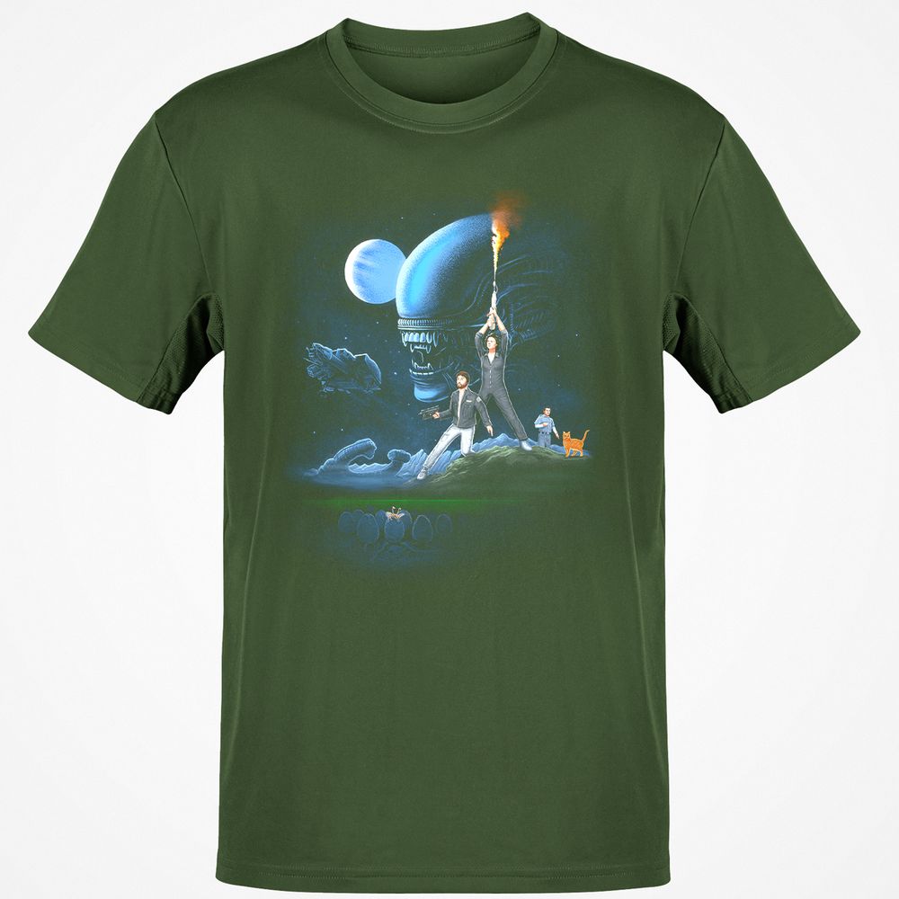 Classic Unisex T-Shirt - H56CAS2L - Military Green - 6