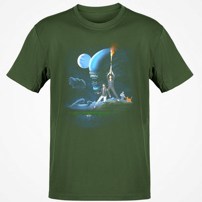 Classic Unisex T-Shirt - H56CAS2L - Military Green - 6