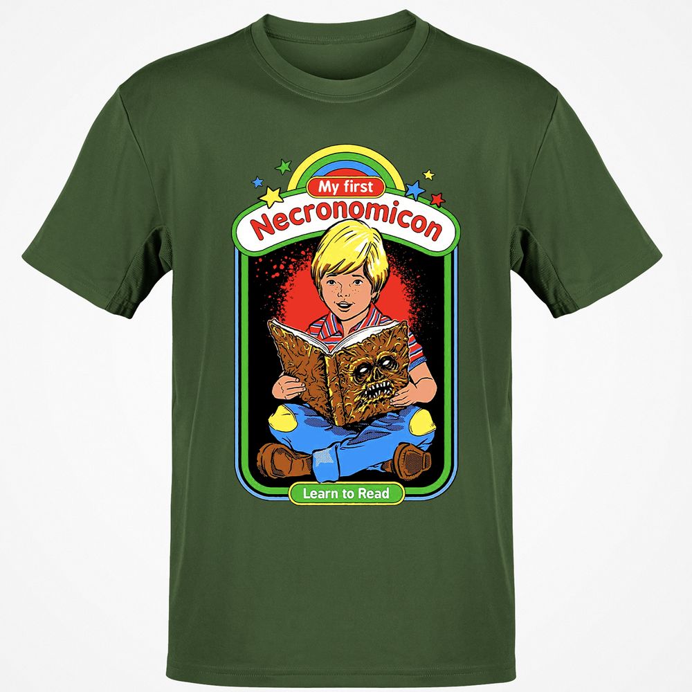 Classic Unisex T-Shirt - KJMNEHBN - Military Green - 6