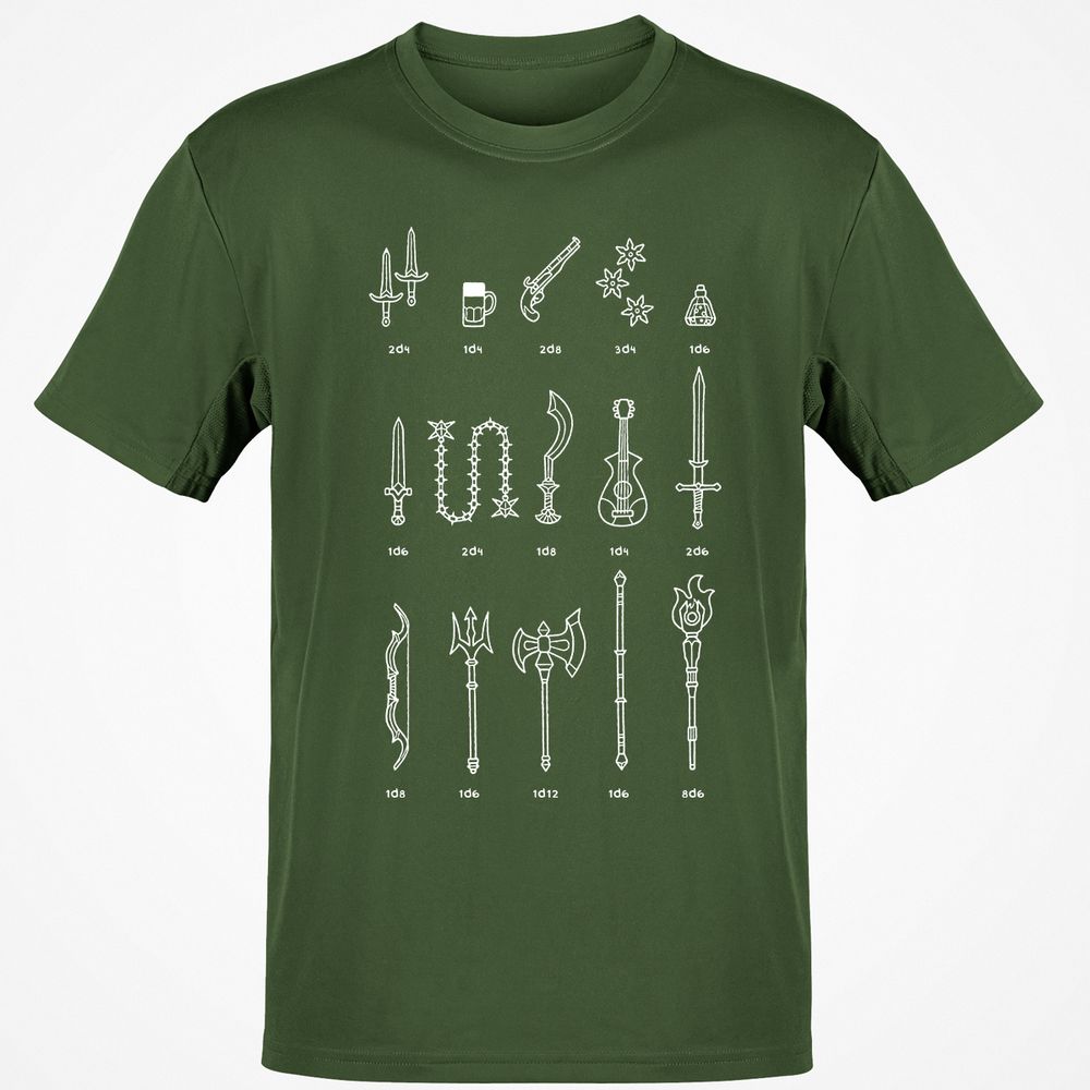 Classic Unisex T-Shirt - YDW6BR8F - Military Green - 6