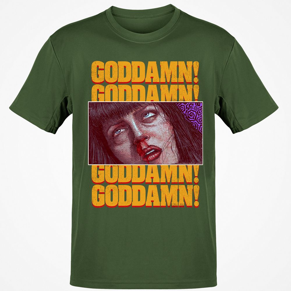 Classic Unisex T-Shirt - 88TE46VF - Military Green - 6