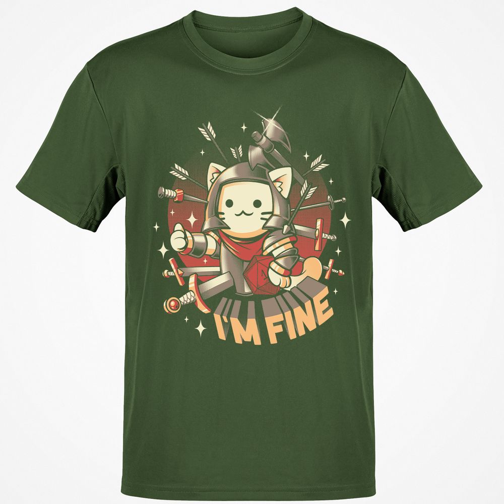 Classic Unisex T-Shirt - 4HTZAEKF - Military Green - 6