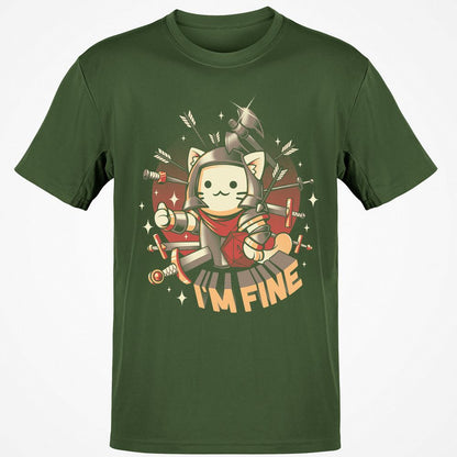 Classic Unisex T-Shirt - 4HTZAEKF - Military Green - 6
