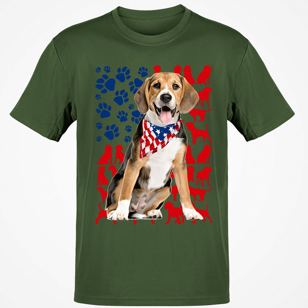 Classic Unisex T-Shirt - Q5KV8YN4 - Military Green - 6