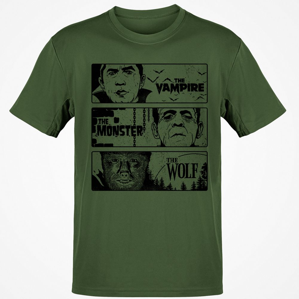 Classic Unisex T-Shirt - B7BT5CT4 - Military Green - 6
