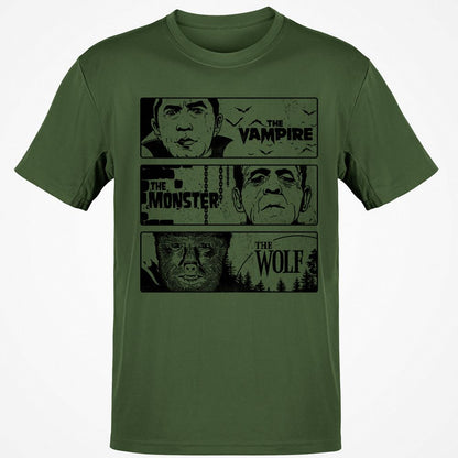 Classic Unisex T-Shirt - B7BT5CT4 - Military Green - 6