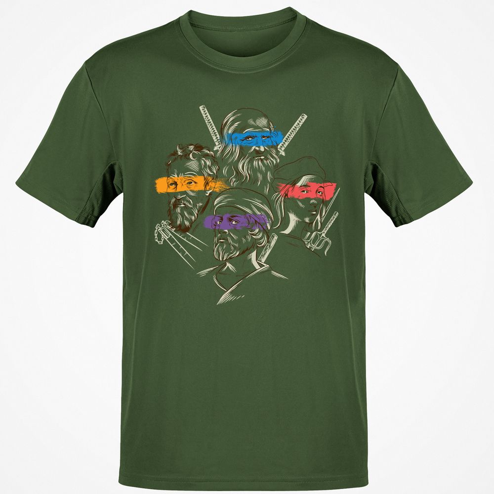 Classic Unisex T-Shirt - PW53K4LJ - Military Green - 6