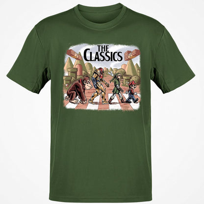 Classic Unisex T-Shirt - 5NL1ZA7N - Military Green - 6