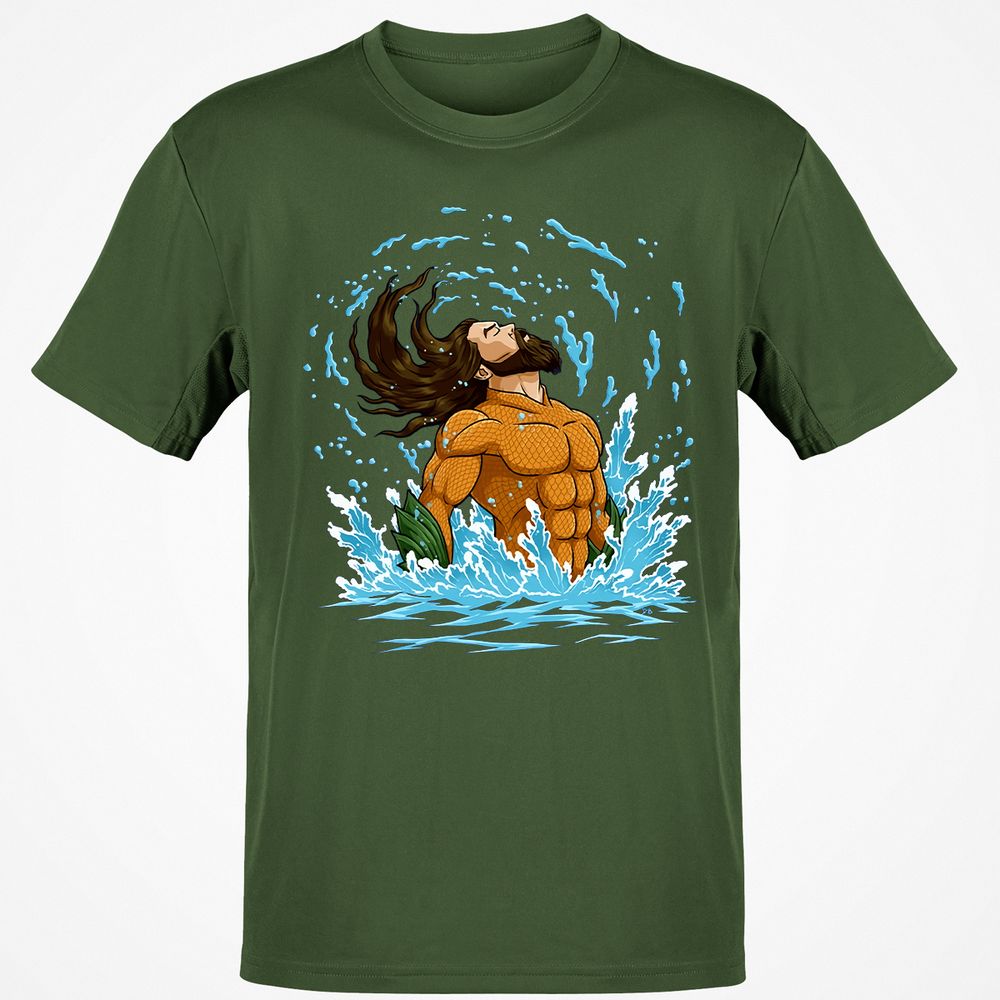 Classic Unisex T-Shirt - S44LT8LV - Military Green - 6