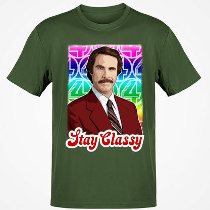 Classic Unisex T-Shirt - XJ15Y3TA - Military Green - 6