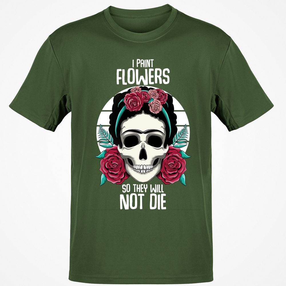 Classic Unisex T-Shirt - C6AV7B8M - Military Green - 6