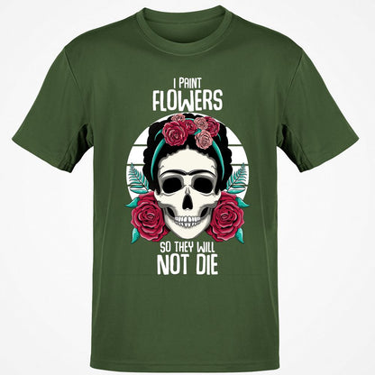 Classic Unisex T-Shirt - C6AV7B8M - Military Green - 6