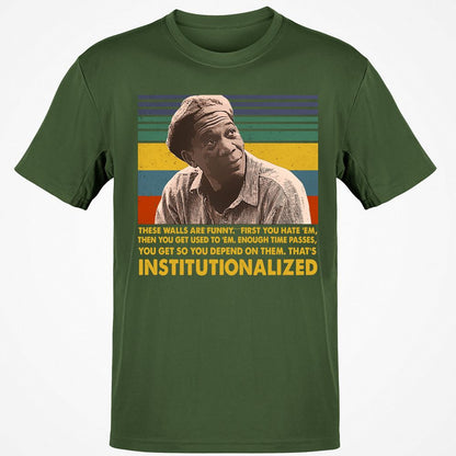 Classic Unisex T-Shirt - 6VVK66YQ - Military Green - 6