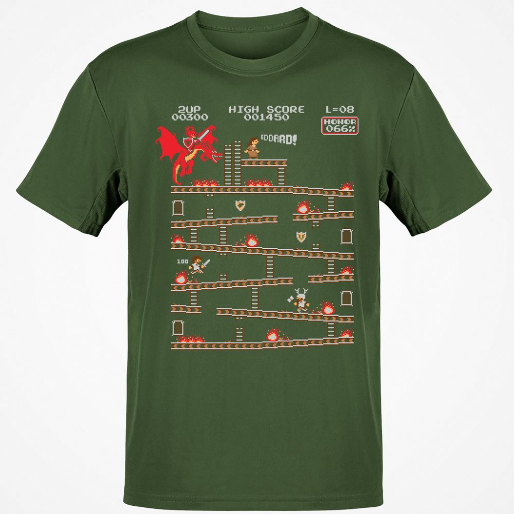 Classic Unisex T-Shirt - 1E2PAUA5 - Military Green - 6