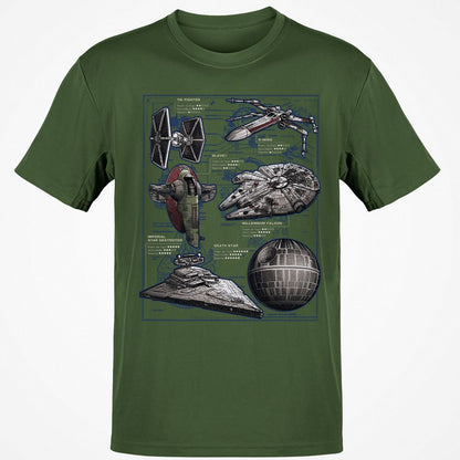 Classic Unisex T-Shirt - HCP2XQNW - Military Green - 6