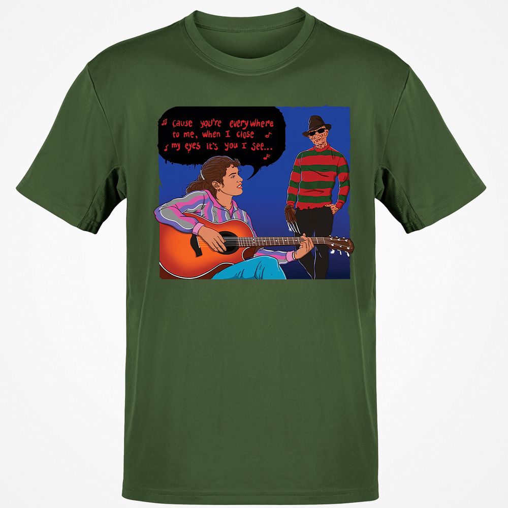 Classic Unisex T-Shirt - E5JCCXHB - Military Green - 6