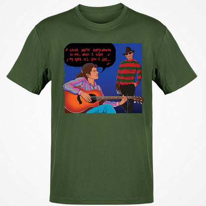 Classic Unisex T-Shirt - E5JCCXHB - Military Green - 6