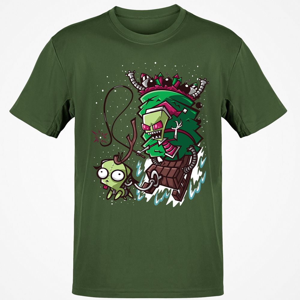 Classic Unisex T-Shirt - E6MJXPPH - Military Green - 6