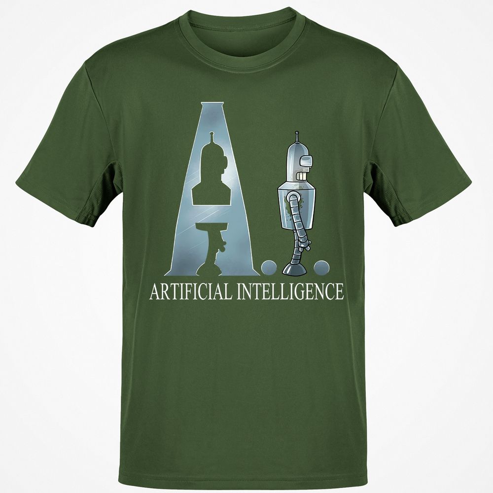 Classic Unisex T-Shirt - N124MVDD - Military Green - 6
