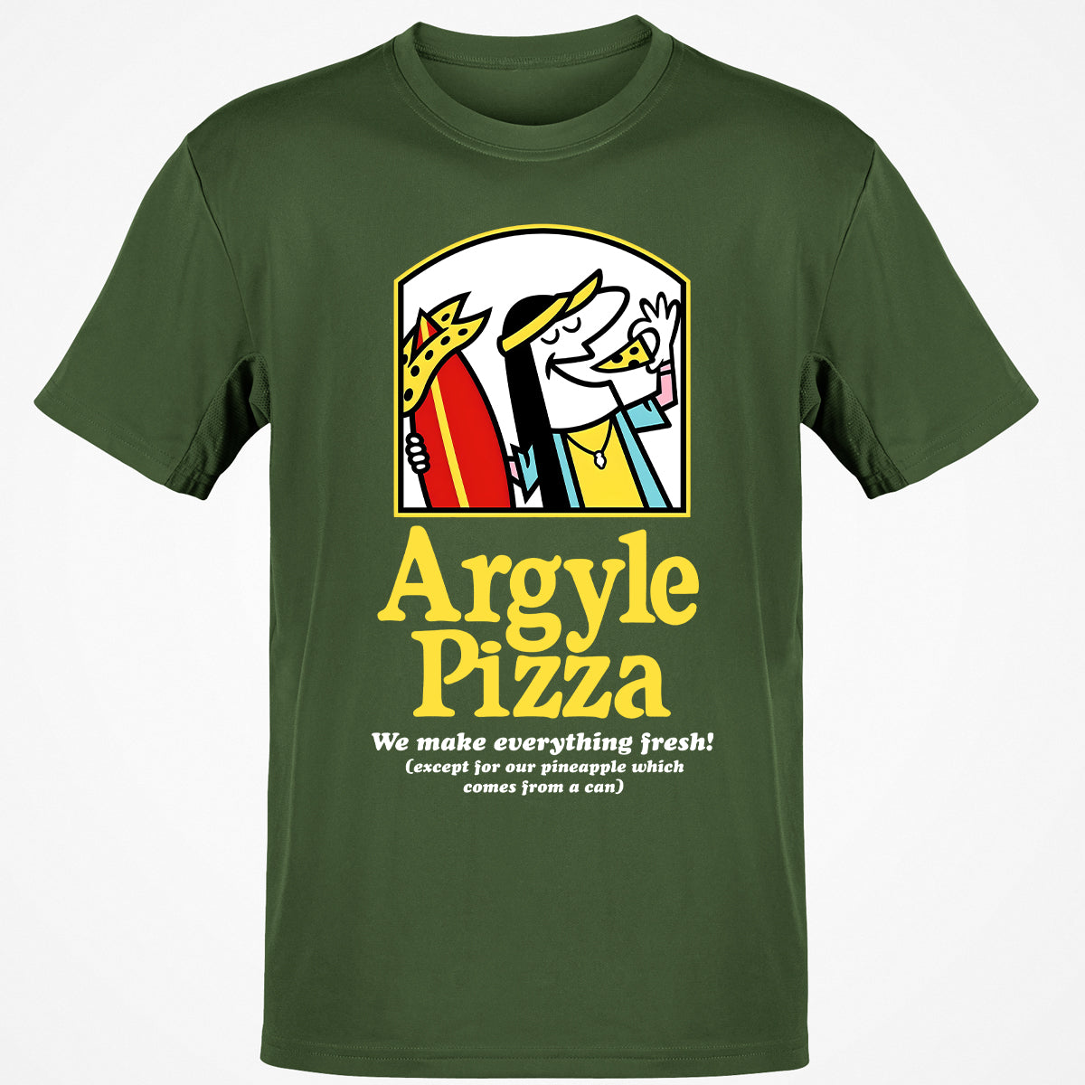 Classic Unisex T-Shirt - P29D26WV - Military Green - 6