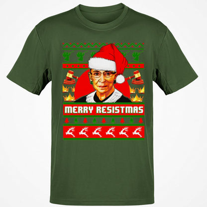 Classic Unisex T-Shirt - BBXQY8UY - Military Green - 6