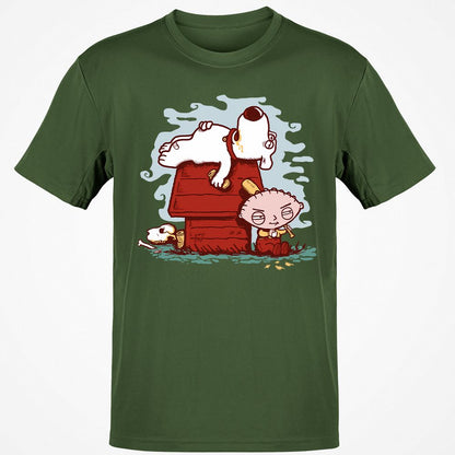 Classic Unisex T-Shirt - YR9XRKVS - Military Green - 6