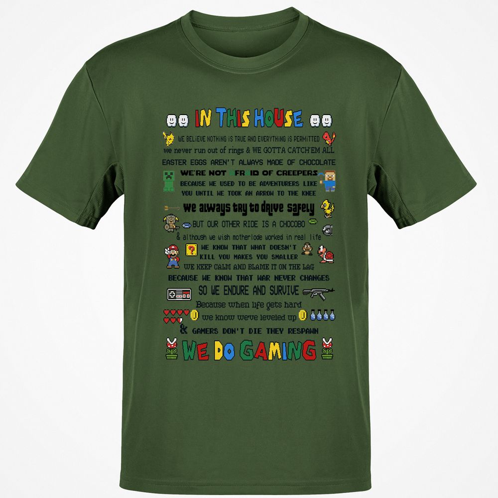 Classic Unisex T-Shirt - JVFK4642 - Military Green - 6