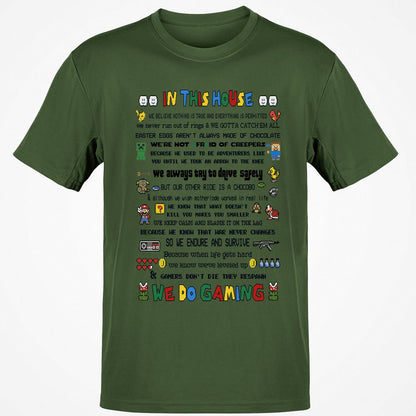 Classic Unisex T-Shirt - JVFK4642 - Military Green - 6
